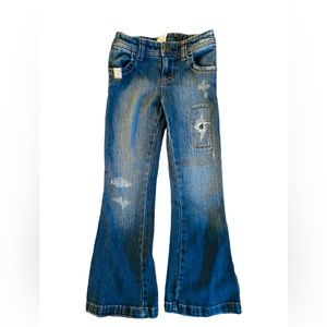 Girls Y2K Roxy 6x Flare Jeans